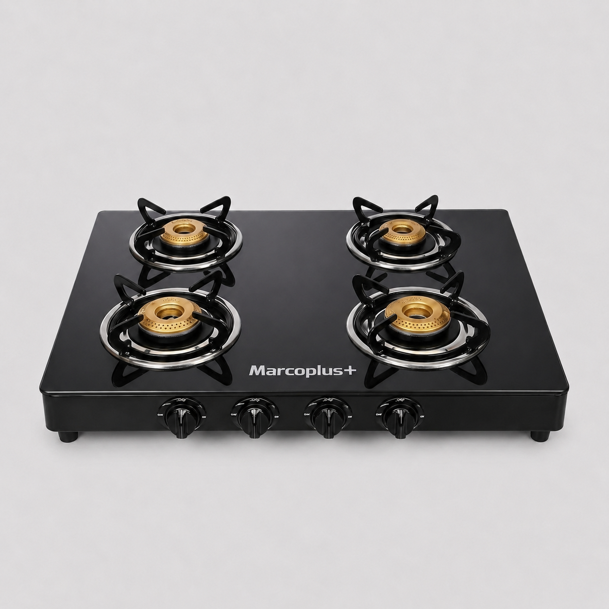 4 Burner Glass Gas Stove