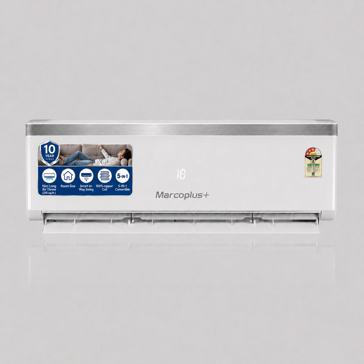 1.5 Ton 3 Star Split AC